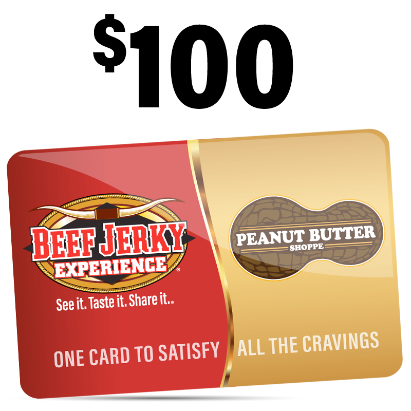 Beef Jerky Experience + Peanut Butter Shoppe Gift Card