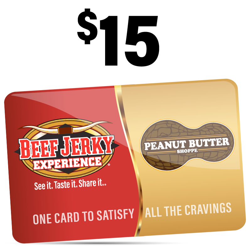 Beef Jerky Experience + Peanut Butter Shoppe Gift Card