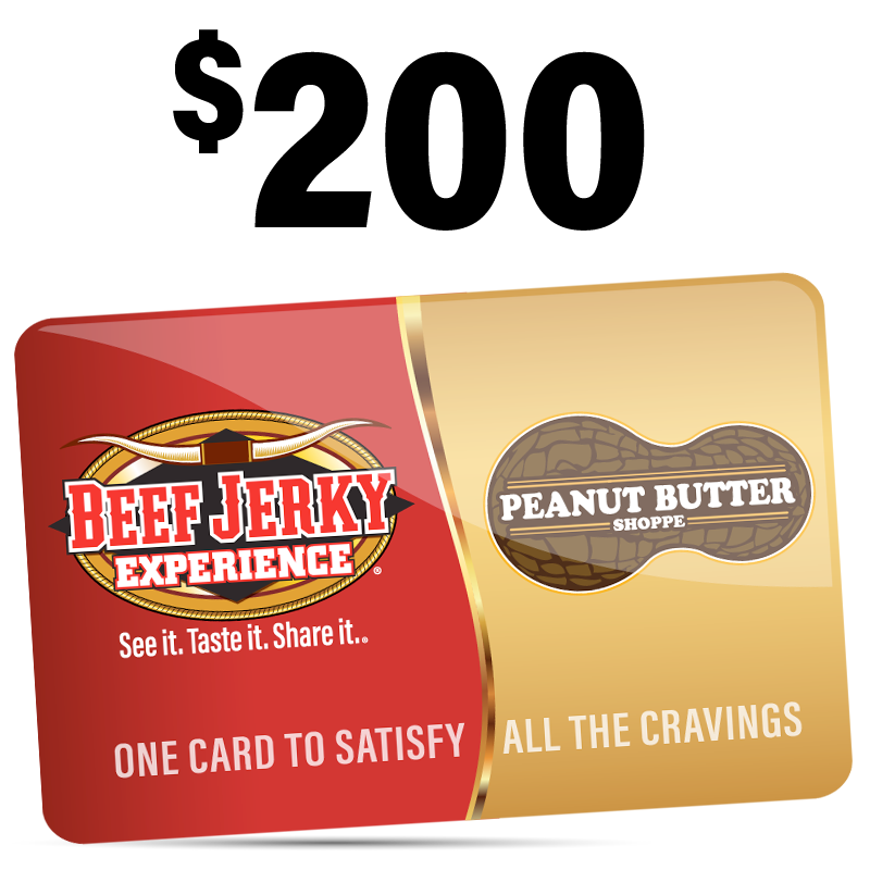 Beef Jerky Experience + Peanut Butter Shoppe Gift Card