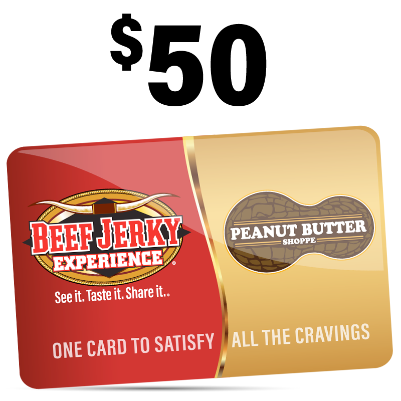 Beef Jerky Experience + Peanut Butter Shoppe Gift Card